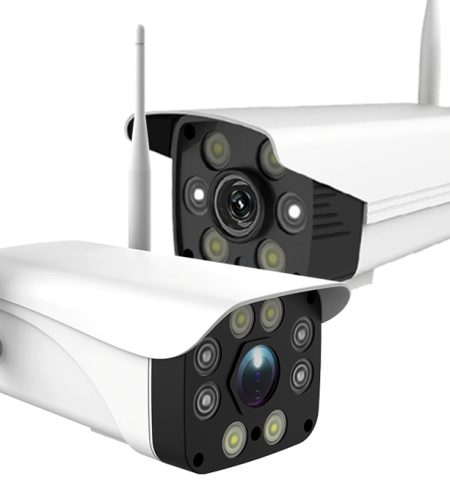 Two way audio wireless CCTV outdoor camera